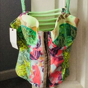 Multicolor Bikini top